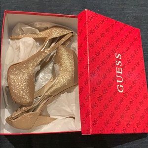 Guess Gold High Heel